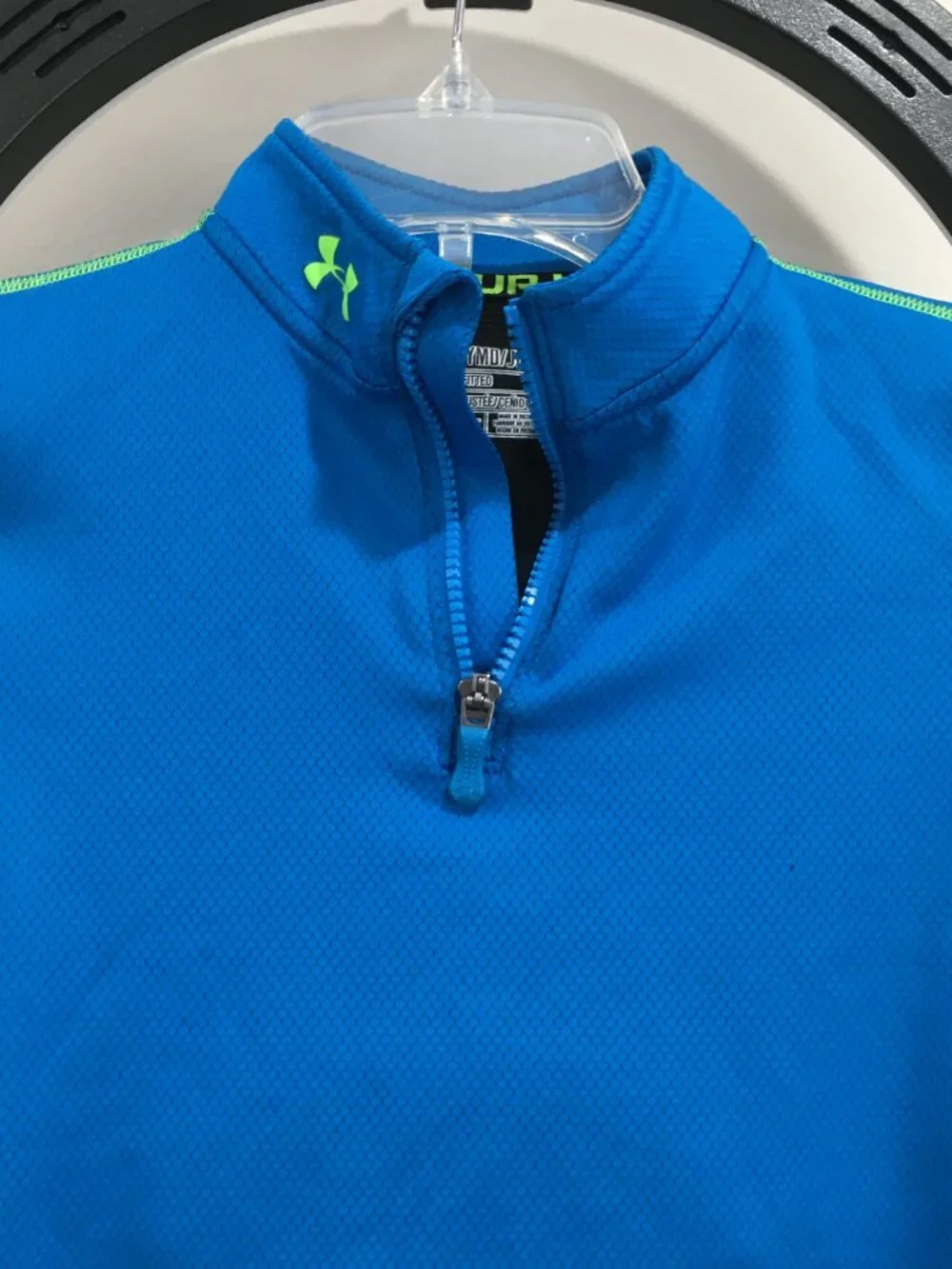 UNDER ARMOUR Kids Youth YMD Fitted Long Sleeve Cold Gear Pullover Shirt